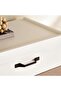 Macrina Chest Of 5 Drawer - White & Walnut - 3