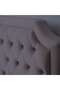 Andromeda Headboard Velvet Grey L-120 : H-125 Cm - 3