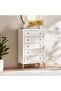 Lucille Chest Of 5 Drawer - White