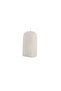 Willa White Ribbed Arch Shaped Deco Candle 190gm - 8hrs - 4
