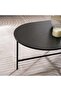 Galicia Coffee Table Melamine - Black - 3