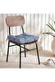 Trevor Textured Chairpad 40x40+3cm - Light Blue