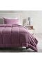 Down Alternative 2-piece Reversible Comforter Set 150x220cm - Pink Grey - 2