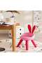 Trady Child Rabbit Ear Backrest Chair 28x28x42cm - Pink