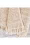 Serene Linen Jacquard Bath Towel 70x140 Cm-linen - 3