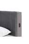 Syran King Bed 180x200 Cm - Grey - 7