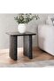 Icon End Table Wood - Black