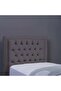 BIANCA HEADBOARD VELVET GREY L-90 : H-125 CM