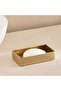 Caspian Metal Soap Dish 14 X 7.5 X 3.2cm - Gold