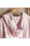 Velora Hooded Bathrobe S/m-rose - 5