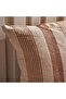 Serene Woven Stripe Filled Cushion 40x60cm - Rust - 2