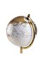 Around The World Decor Globe 23x20x39cm - Gold - 3