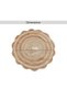 Mardy Braided Jute Rug Dia 95cm - Natural - 6