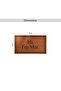 Greeting Coir Door Mat 45x75cm - Natural - 5