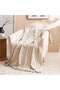 Romana Throw With Fringes 130x170cm - Natural