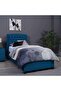 BIANCA HEADBOARD VELVET BLUE L-90 : H-125 CM - 5