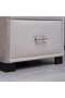 Emirates Double Drawer Night Stand-velvet~beige - 7