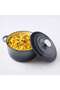 Glazura Enameled Cast Iron Cooking Pot 4l - Ombre Grey - 2
