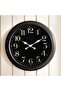 Warner Wall Clock Dia 61x5.7cm- Black - 3