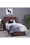 Venus Headboard Velvet Brown L-120 : H-125 Cm - 5