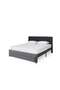Syran King Bed 180x200 Cm - Grey - 3