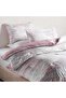 Luxe Cotton Tencel Lexus 3-piece Queen Comforter Set 200x240cm - Blush Metallic