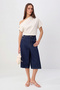White Asymmetric Collar Button Detail Woven Blouse Twoss26Bz00842 - 2