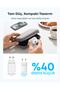 Zolo 30W Kompakt, USB-C GaN Şarj Cihazı, Beyaz – A2698 - 5