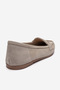 TORY Beige Suede Genuine Leather Women's Loafers - 5