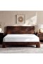 Oregon King Size Bed 180x200 Cm Wood - Walnut - 2