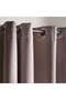 Larson Twill Blackout 2 Piece Curtain Set 135x240cm - Brown - 2