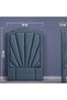 URANUS HEADBOARD CHANEL TEAL L-100 : H-125 CM - 5