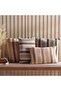 Serene Woven Stripe Filled Cushion 40x60cm - Rust - 4