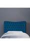 MARS HEADBOARD VELVET BLUE L-100 : H-125 CM - 2