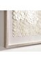 Aloha Seashell Art Shadow Box 80x5x80cm - Beige - 3