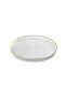 Rexy Serving Platter Dia32x2cm -clear Gold - 4