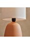 Birchell E-14 Ceramic Table Lamp 15x15x25cm - Brown - 3
