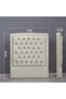 BIANCA HEADBOARD VELVET WHITE L-120 : H-125 CM - 4