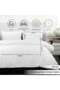 Classic Egyptian 3-piece 400TC Super King Duvet Cover Set 260x220cm - White - 4