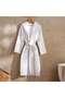 Caspian Max Hooded Waffle Bathrobe L/xl - White