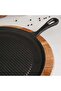FERRIC CAST IRON GRILL PAN BLACK 27CM - 2