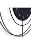 Cornus Wall Clock Dia 60cm - Black - 3