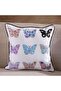 Butterfly Cushion Cover 45x45cm - Blue