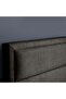 TROJAN HEADBOARD CHANEL LIGHT BROWN L-120 : H-125 CM - 3