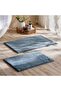Hydroplush 2 Piece Microfiber Bathmat 51x81+43x61cm -ashley Blue