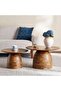 Vision Coffee Table Set Of 2 Wood - Brown - 2