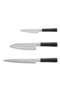 Berghoff Codon 3-piece Knife Set - Black - 3