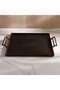 Trove Metal Rectangle Tray With Handles 53x45x3.8cm - Antique Gold - 3