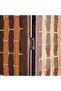 Osca 4-panel Wood Room Divider 180x2x180cm - Natural - 3
