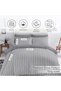 High Street Woven 3-piece King Duvet Cover Set 230x220cmC- Grey - 4